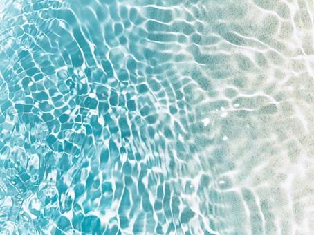 お水シリーズ41 海 お水シリーズ41 海 海,海底,砂の写真素材