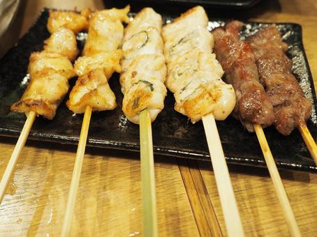 焼き鳥 焼き鳥の写真